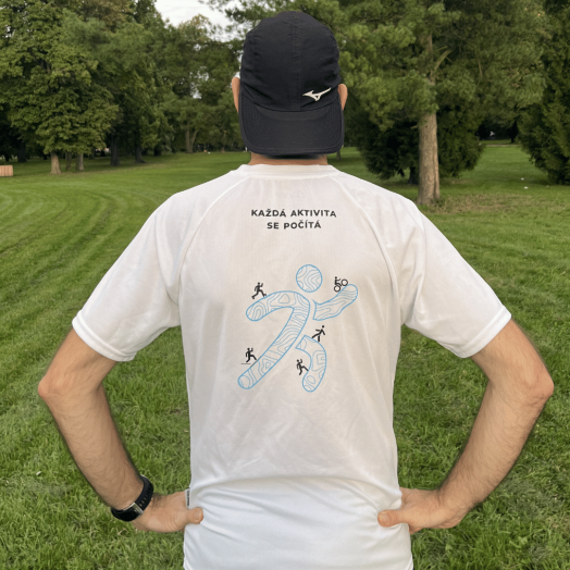 Športové tričko - biele